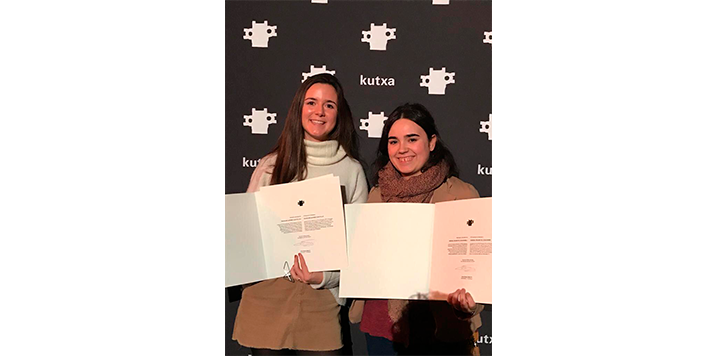 IBARMIA was doubly represented in the Kutxa End of Studies Award